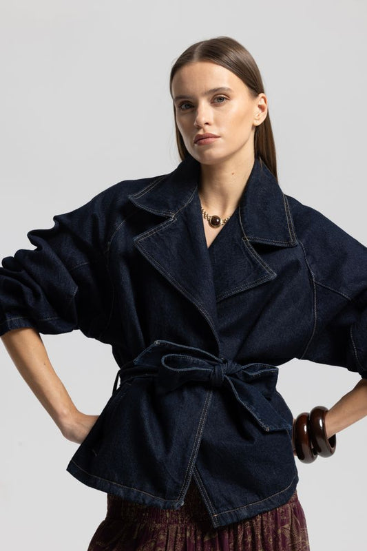 Blouson Bleu Marine - Mira