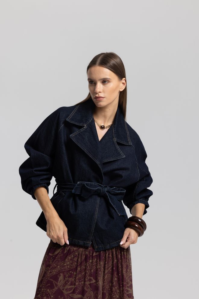 Blouson Bleu Marine - Mira